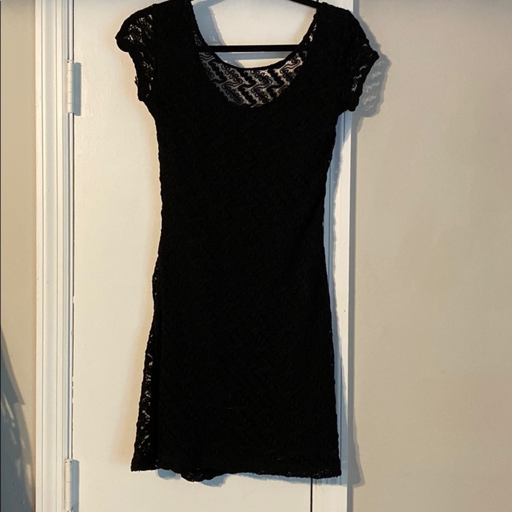 Black Lace Dress